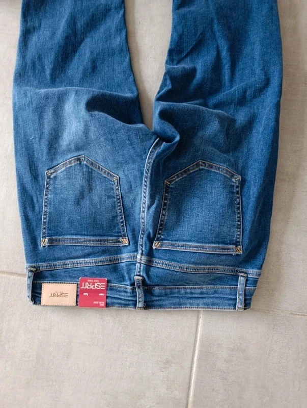 Jean Esprit New York Slim Fit Mid Rise W28/L32 Blauw Denim Stretch Nieuw met label – photo 8